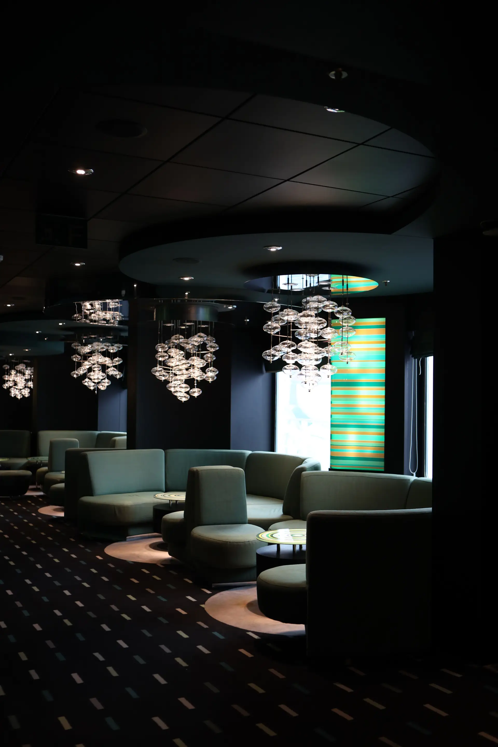 Premium casino hotel lobby